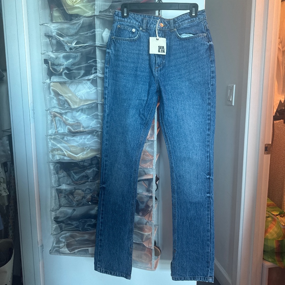 Seroya straight leg jean 27